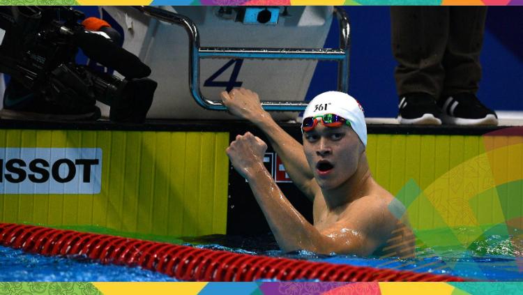 Perenang China di Asian Games 2018, Sun Yang. - INDOSPORT