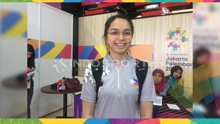 Atlet bowling cantik Filipina, Dyan Coronacion. - INDOSPORT