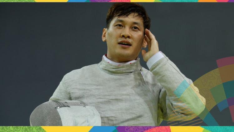 Atlet anggar asal Korea Selatan, Gu Bon-gil - INDOSPORT