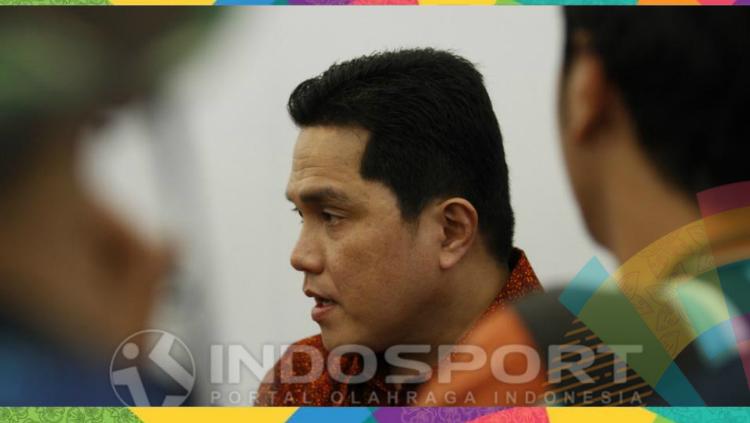 Erick Thohir meminta maaf kepada masyarakat Indonesia setelah Asian Games 2018 berakhir.