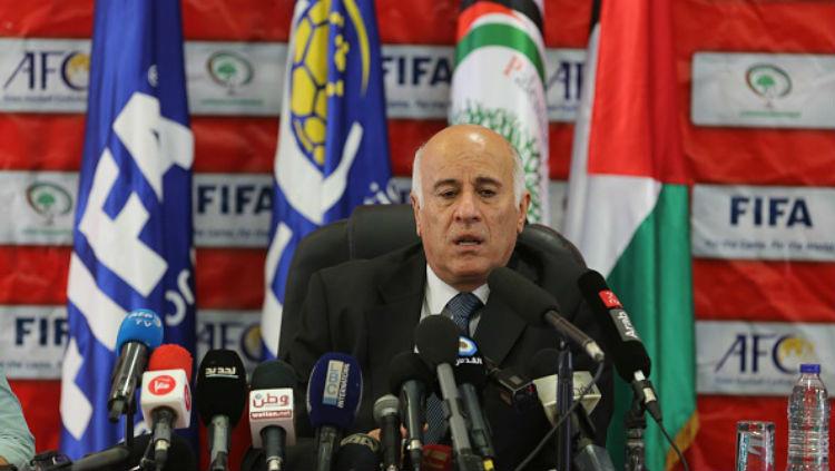 Presiden Federasi Sepak Bola Palestina, Jibril Rajoub.