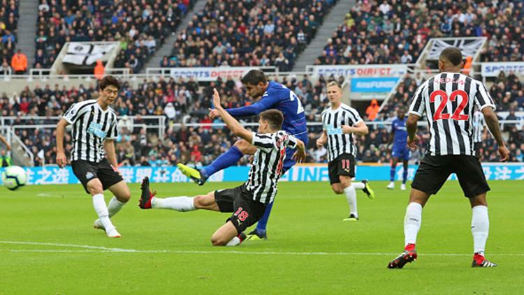 Morata melepaskan tembakan ke gawa tuan rumah