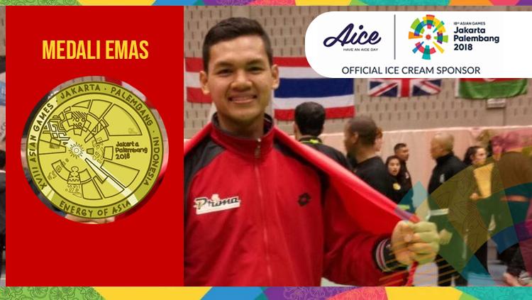 Aji Bangkit Pamungkas sumbang medali emas di Asian Games 2018.