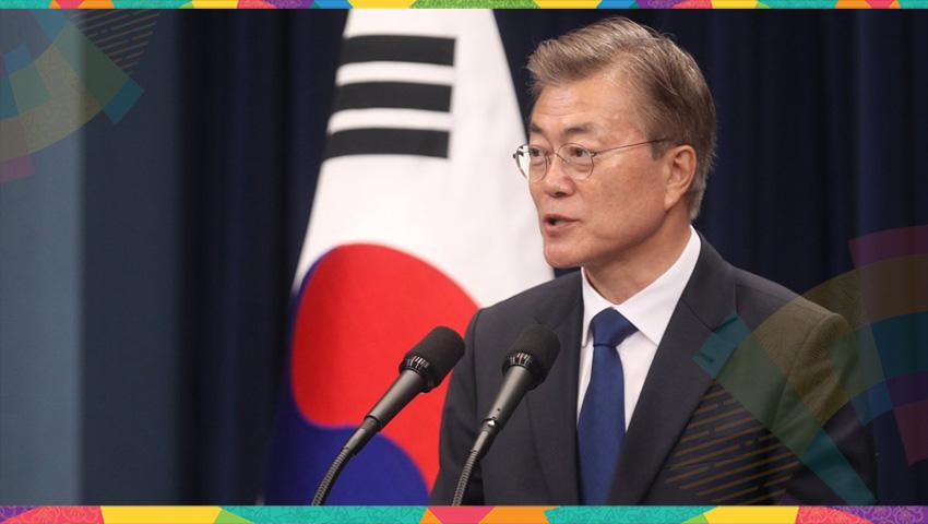 Presiden Korea Selatan, Moon Jae-in - INDOSPORT