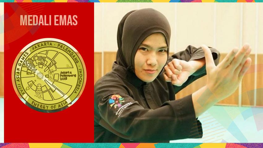 Pipiet Kamelia berhasil sumbang medali emas di Asian Games 2018. Copyright: Dream