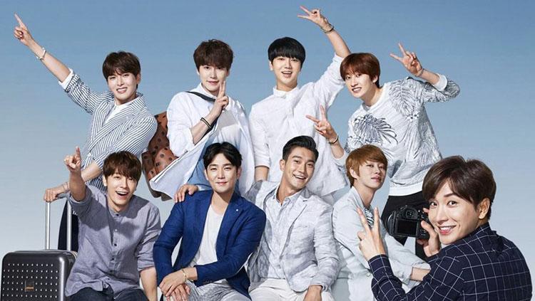Boyband populer asal Korea Selatan, Super Junior - INDOSPORT