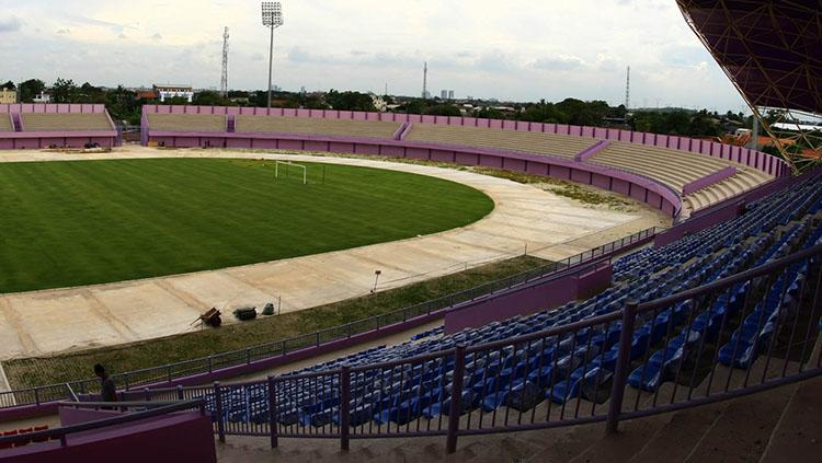 Stadion Benteng Taruna, markas baru Persita Tangerang. Copyright: Antara Foto