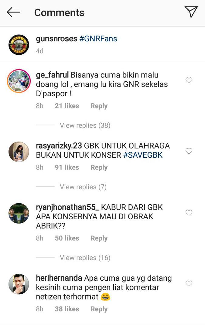 Komentar_Netizen Copyright: Instagram