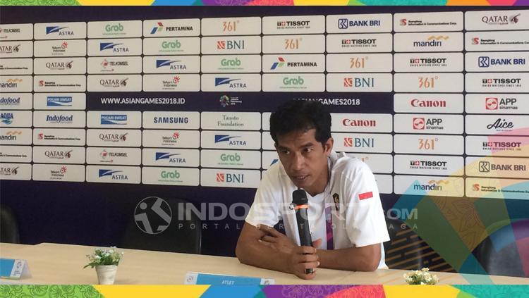 Asry, Pelatih Kuadran Putra Indonesia. - INDOSPORT