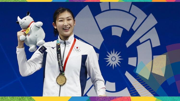 Atlet Renang asal Jepang yang baru berusia 18 tahun, Rikako Ikee.