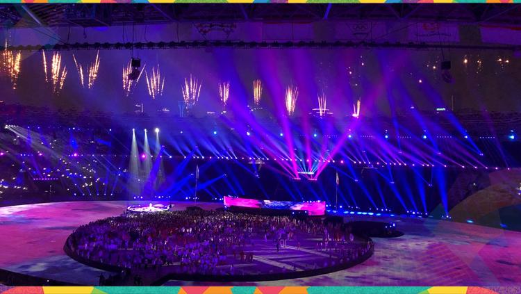 Kemeriahan penutupan Asian Games 2018.