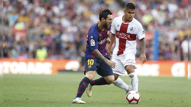 Berikut prediksi pertandingan SD Huesca vs Barcelona di ajang LaLiga Spanyol pekan ke-17, Senin (4/1/2021) pukul 03.00 WIB di Estadio El Alcoraz. - INDOSPORT