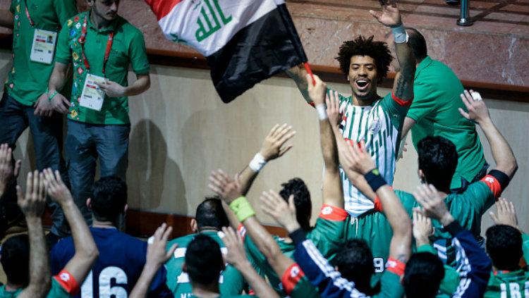 Atlet bola tangan Irak, Naser Baderaldeen. - INDOSPORT