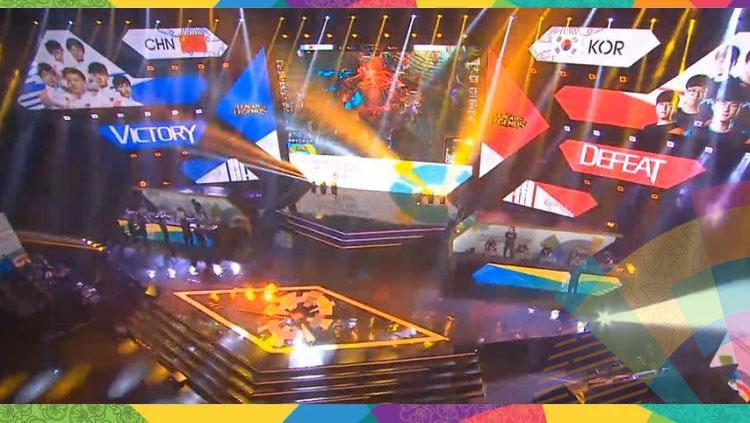 China membekuk Korea Selatan di pertandingan LoL Asian Games 2018