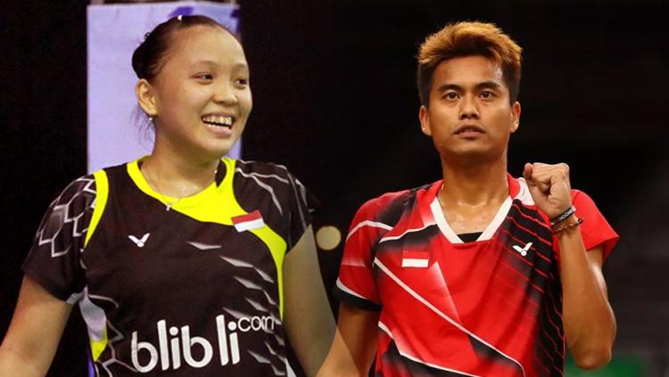 Winny Oktavina Kandow dan Tontowi Ahmad. Copyright: INDOSPORT