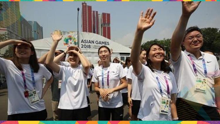 Tim basket putri Korea Selatan. Copyright: Yonhapnews