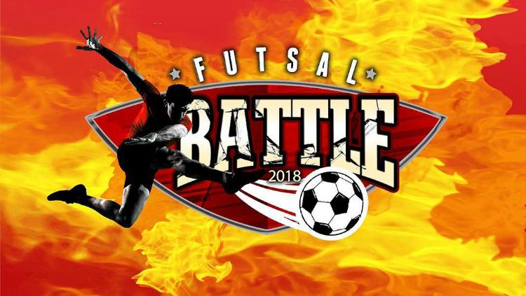 Logo Super Soccer Futsal Battle 2018. - INDOSPORT