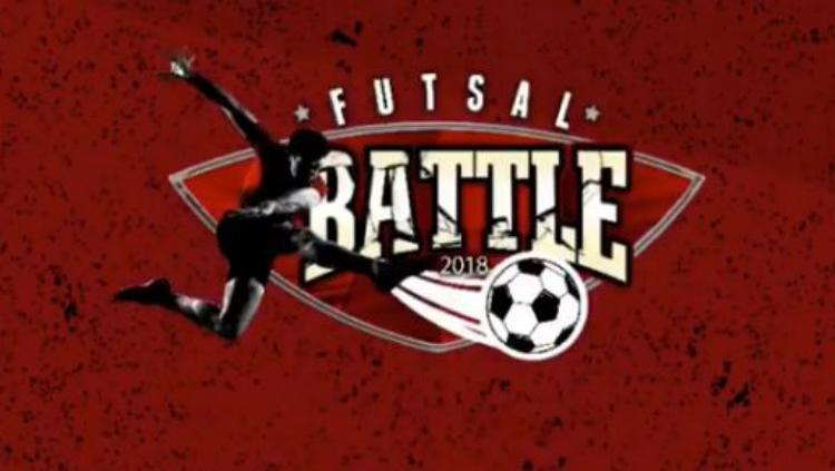 Logo Super Soccer Futsal Battle 2018. - INDOSPORT