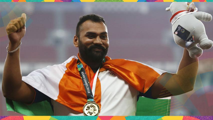 Tajinder Pal Singh Toor, atlet tolak peluru asal India peraih medali emas Asian Games 2018. - INDOSPORT