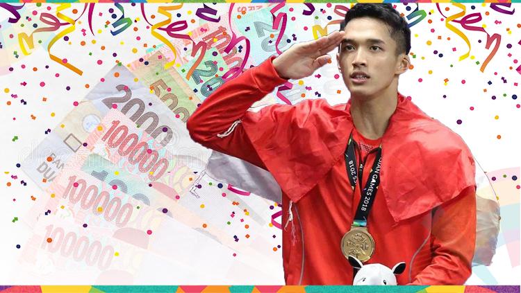Atlet peraih bonus terbesar Asian Games 2018 diantaranya Jonatan Christie.
