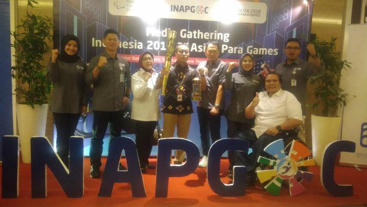 Ketua INAPGOC, Raja Sapta Oktohari beserta jajarannya.