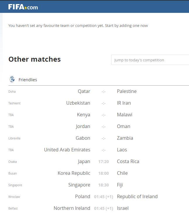 indonesia tidak masuk ke jadwal fifa Copyright: Fifa.com