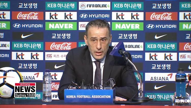 Pelatih Korea Selatan, Paulo Bento, khawatir dengan pertandingan melawan Brasil di babak 16 besar Piala Dunia 2022. - INDOSPORT