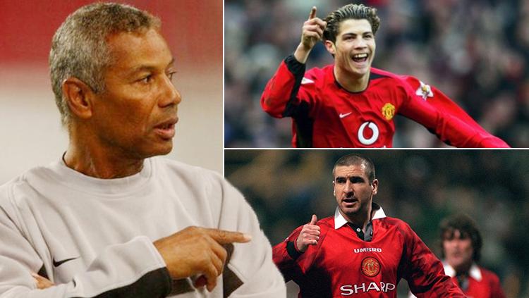 Francisco Filho, Cristiano Ronaldo, Eric Cantona.