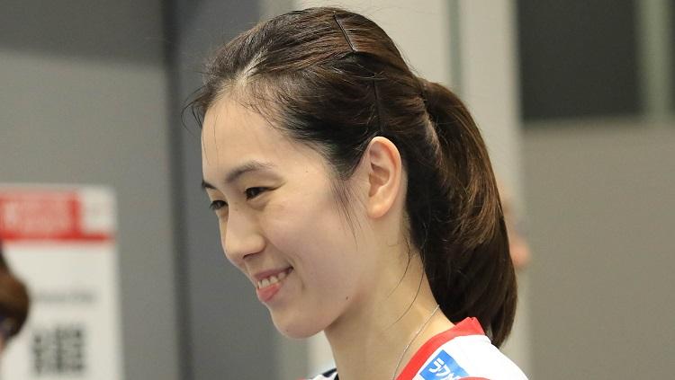 Disebut mirip legenda China Lin Dan, bidadari bulutangkis Jepang Aya Ohori ternyata jatuh pada pada permainan legenda Indonesia Taufik Hidayat.