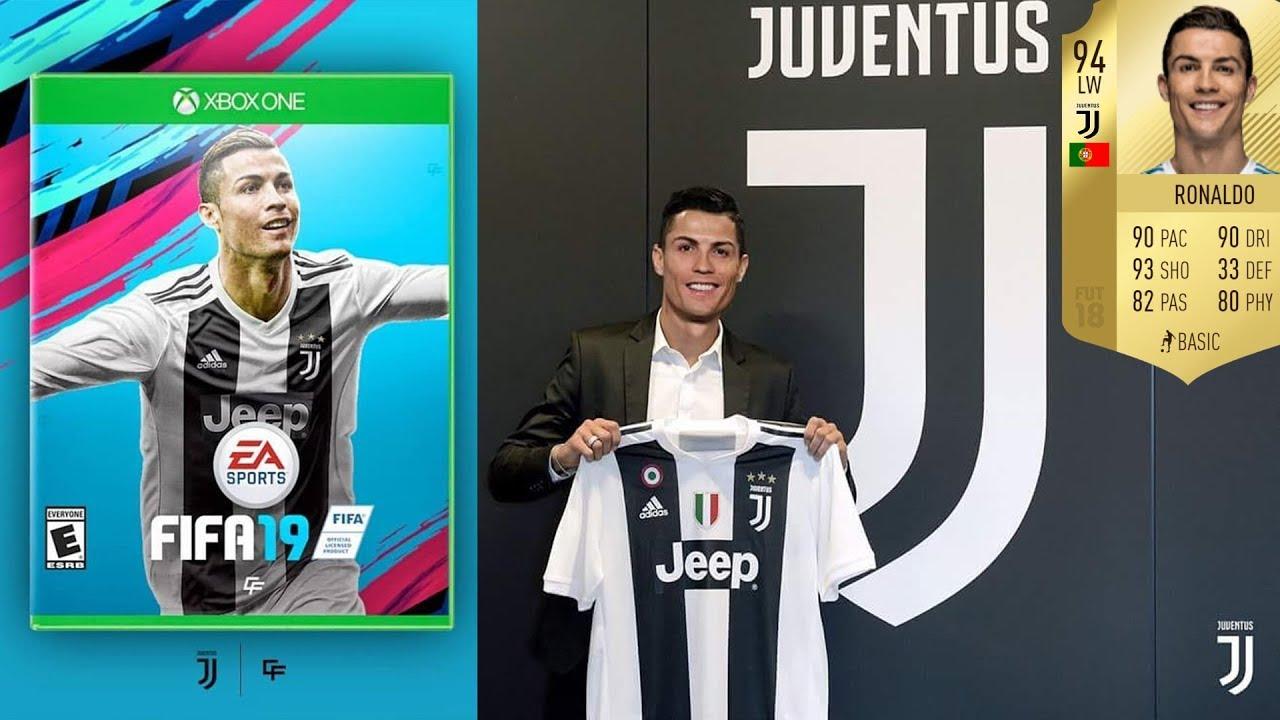 Cristiano Ronaldo di FIFA 19.