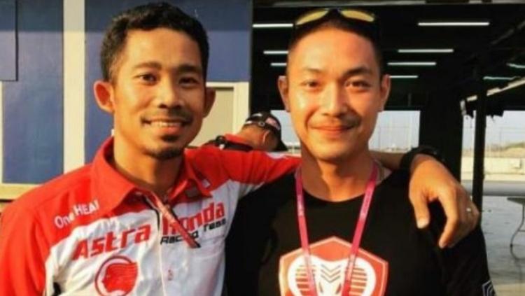 Mohammad Fadli Immamudin dan Jakkrit Sawangswat