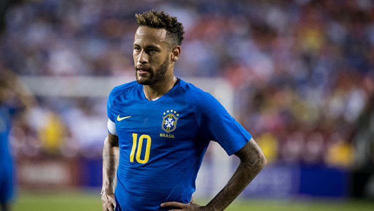 Neymar Jr, pemain megabintang Brasil. Copyright: INDOSPORT