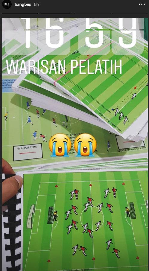 Pesan penerjemah Luis Milla, Bayu Eka di instagram. Copyright: instagram/bangbes