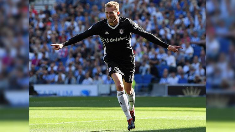 Pemain Fulham Andre Schurrle.