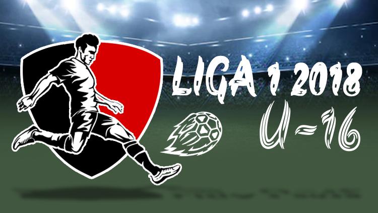 Logo LIGA 1 U-16 2018.