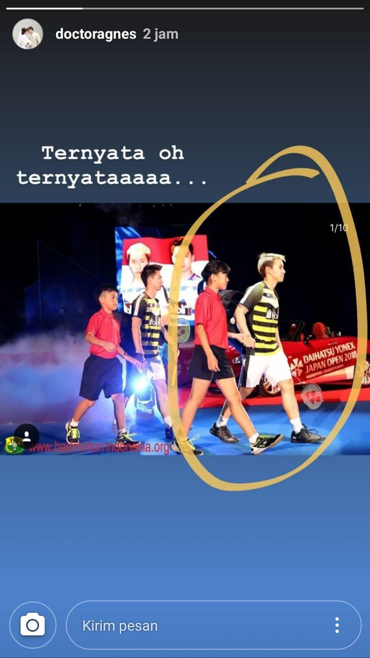 Kevin Sanjaya/Marcus Gideon. Copyright: Instagram,com/doctoragnes