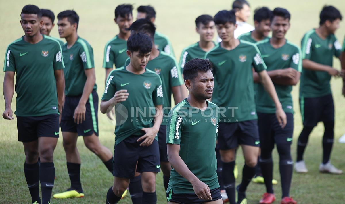 Timnas U-19 Jelang Turnamen Mini Lawan China dan Thailand. Copyright: Herry Ibrahim/Indosport.com