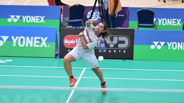 Leani Ratri Oktila tunggal putri andalan Indonesia di Asian Para Games 2018.
