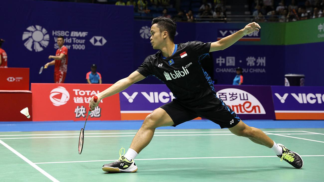 Anthony Sinisuka Ginting (China Open 2018). - INDOSPORT