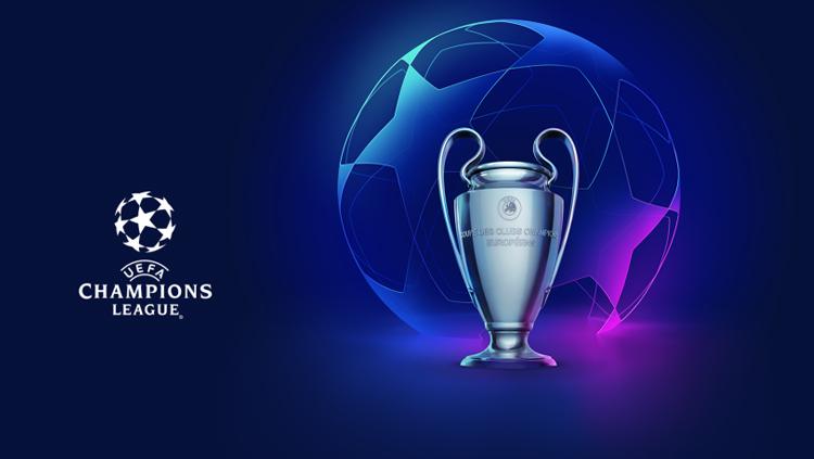Logo Liga Champions.