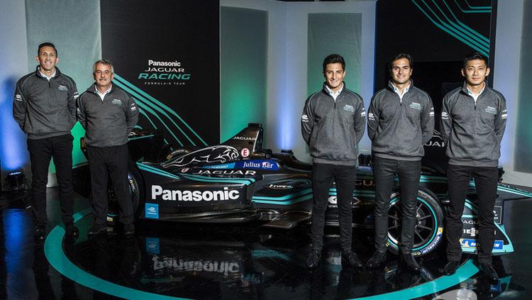 Tim Formula E Pabrikan Jaguar. - INDOSPORT