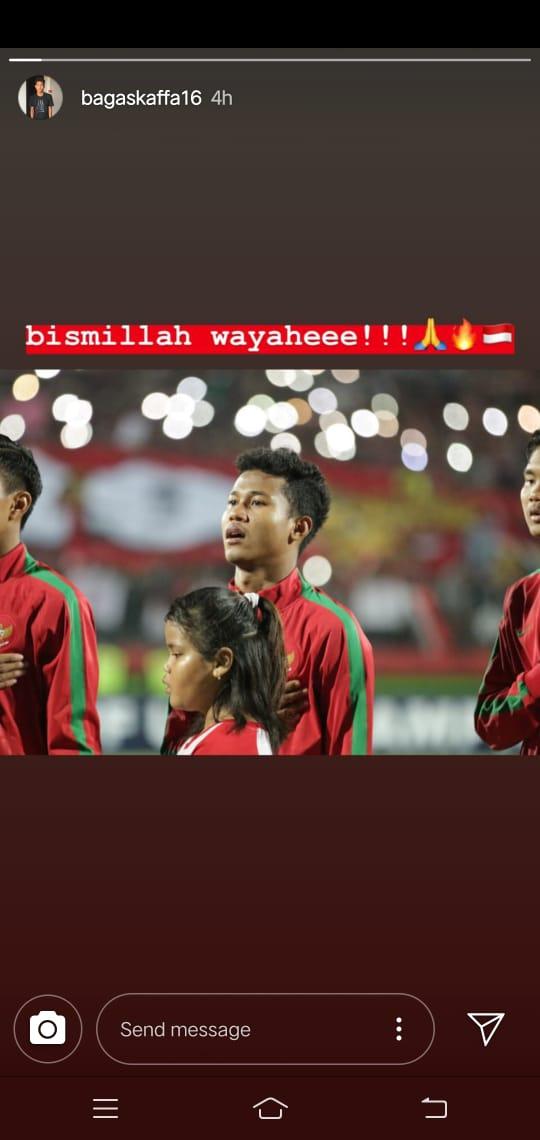 InstaStory Bagus Kaffa Copyright: Instagram