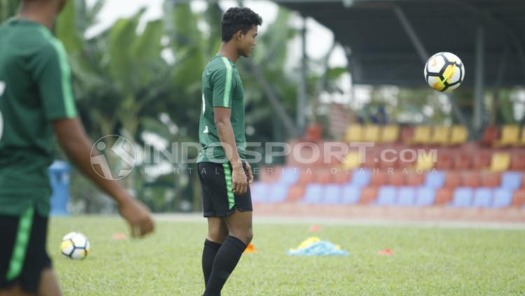 Setelah tak dipanggil ke Tim Nasional Indonesia U-23 besutan Shin Tae-yong, Amiruddin Bagas Kaffa Ar-Rizqi mengaku ia sedang mengalami penurunan. - INDOSPORT