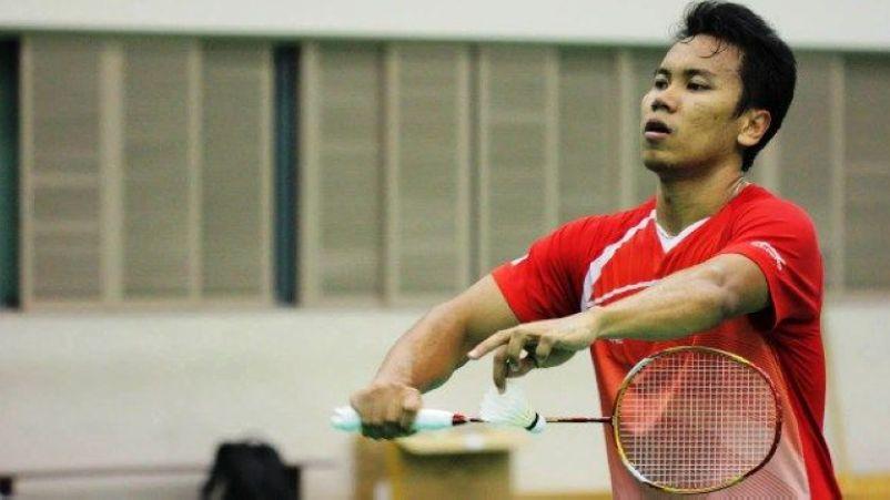 Danny Bawa, pebulutangkis kelahiran Indonesia yang kini membela Singapura.