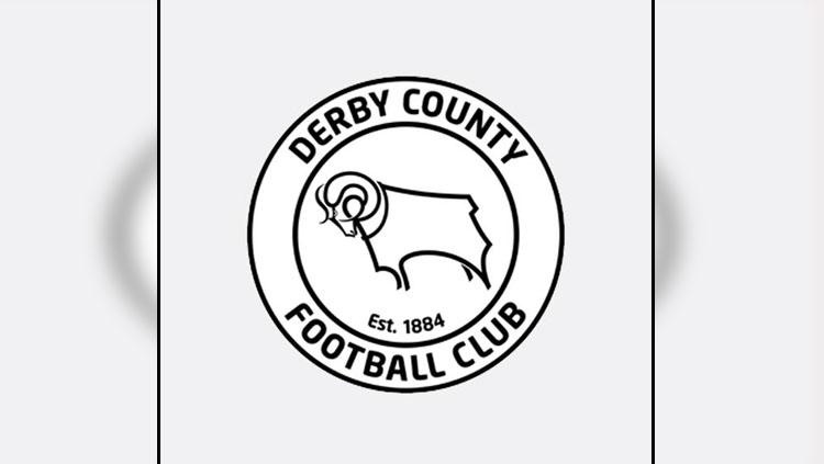 Logo Derby County. - INDOSPORT