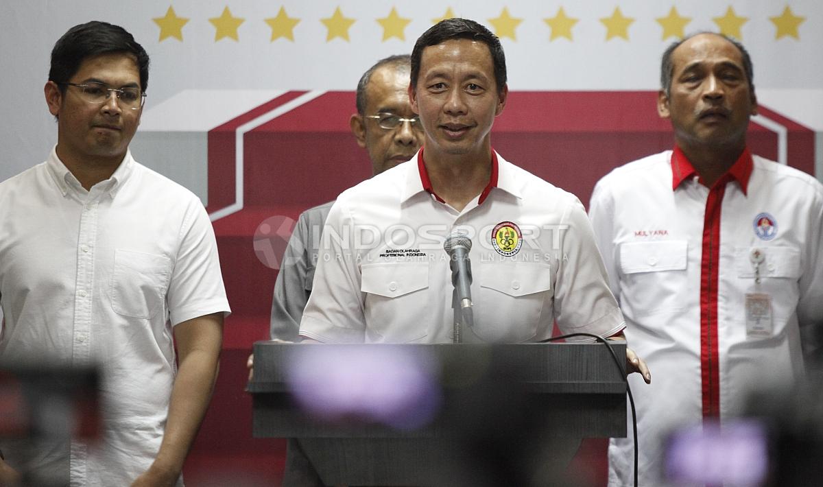Jumpa Pers Kemenpora, BOPI, dan PSSI Terkait Suporter Meninggal.