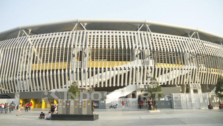 Stadion Bukit Jalil jelang laga Piala Asia U-16 2018.