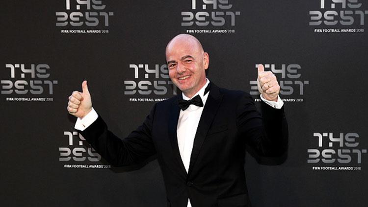 Presiden FIFA, Gianni Infantino. Copyright: Getty Images