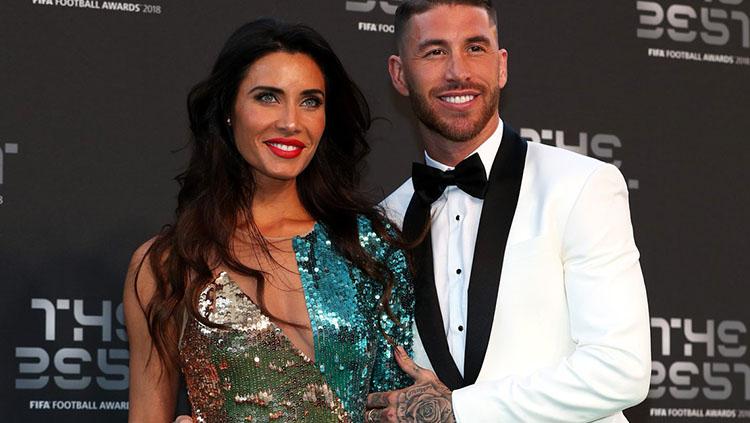 Sergio Ramos dan Pilar Rubio. - INDOSPORT