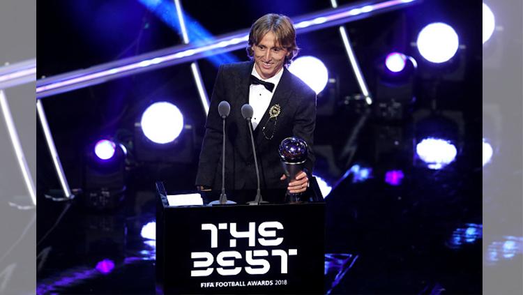 Luka Modric' terpilih sebagai pemain terbaik FIFA